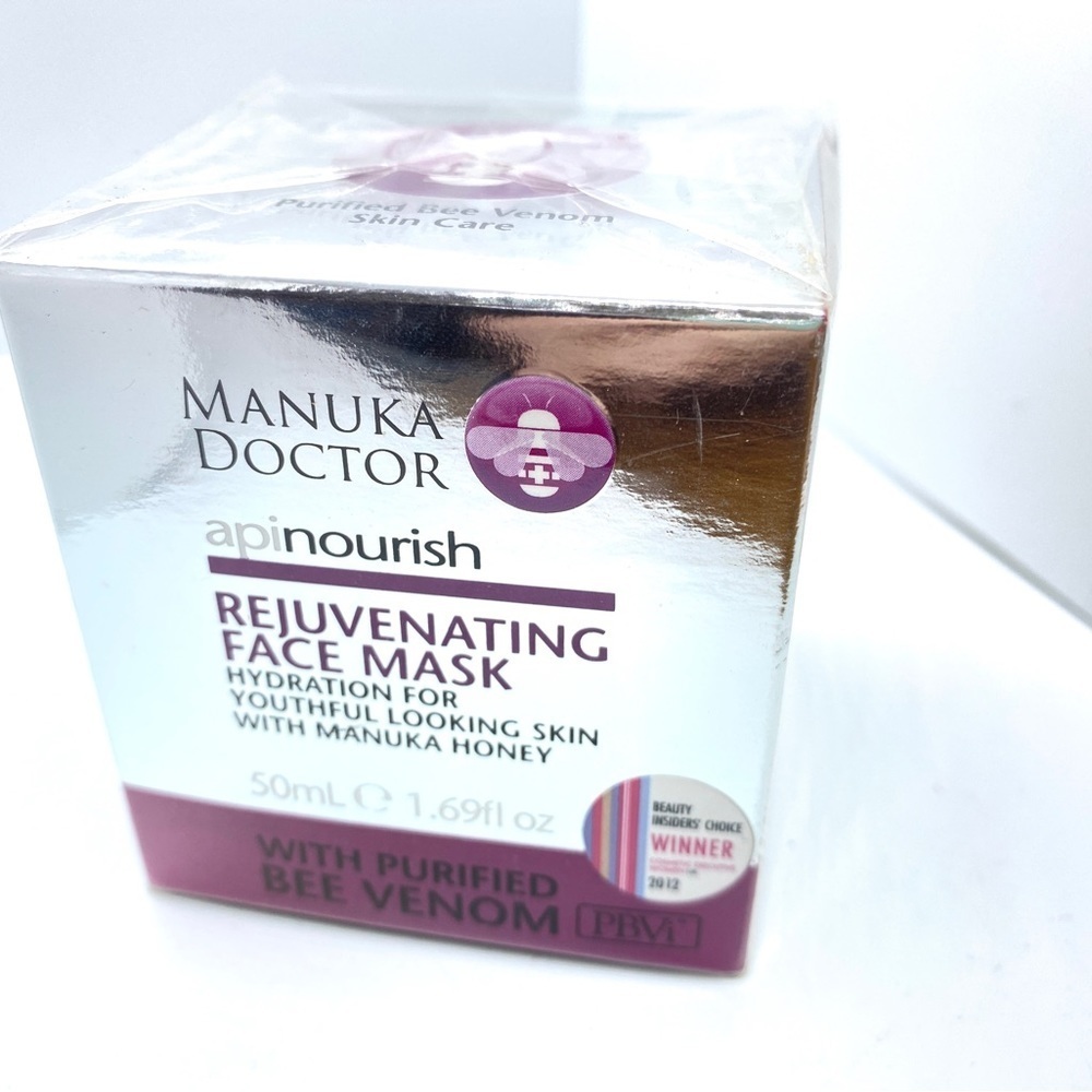 Manuka Doctor ApiNourish Rejuvenating Face Mask, Bee Venom NEW